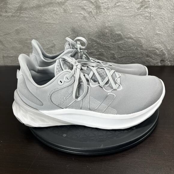 New Balance Fresh Foam Roav V2 Women's Size 12B Gray Lace Up Running Shoes - Picture 1 of 10
